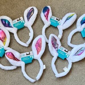 6 Pcs Easter Bunny Headbands